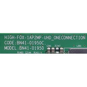 MAIN PARA SMART TV SAMSUNG 4K UHD / NUMERO DE PARTE BN94-07229B / BN41-01950C / BN97-07631A / BN9407229B / MODELO UN65F9000AFXZA / UN65F9000AFXZA UD03	
